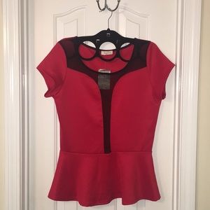 Peplum Top